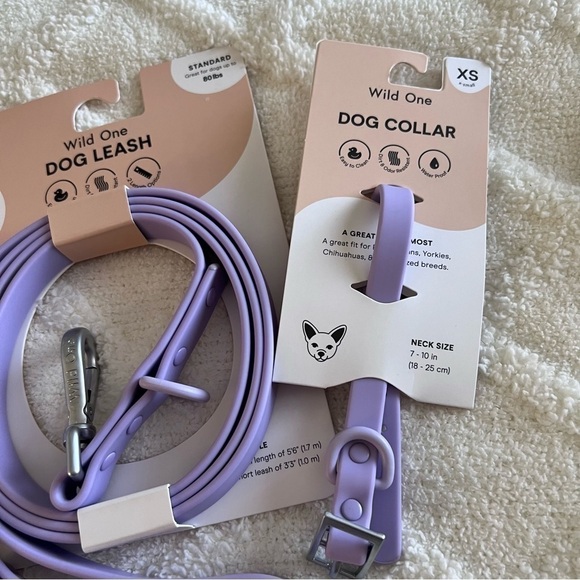 NEW Wild One leash and collar set with treat pouch - Picture 13 of 16